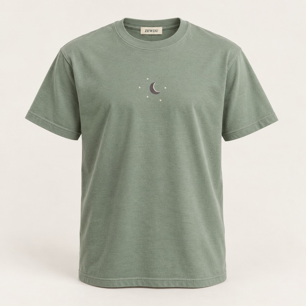 Crescent-Print Tee